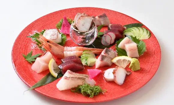 Assorted sashimi with carefully selected ingredients Image