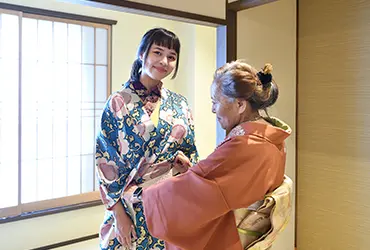 Kimono dressing experience image